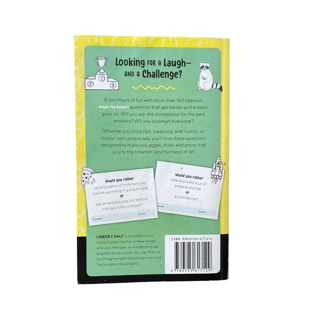 Would You Rather? Made You Think! Edition Lindsey Daly Penguin Random House 2020